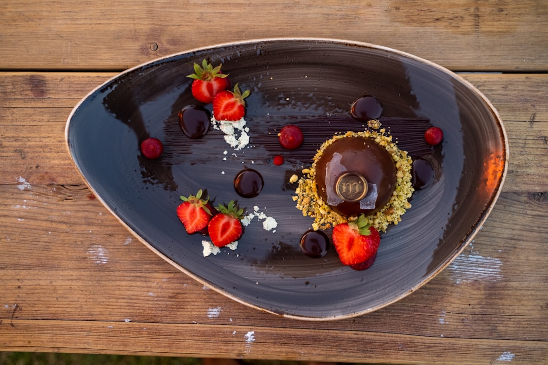 Chocolate mousse dessert