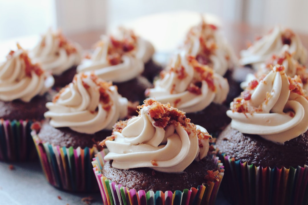 Decorated cupcakes