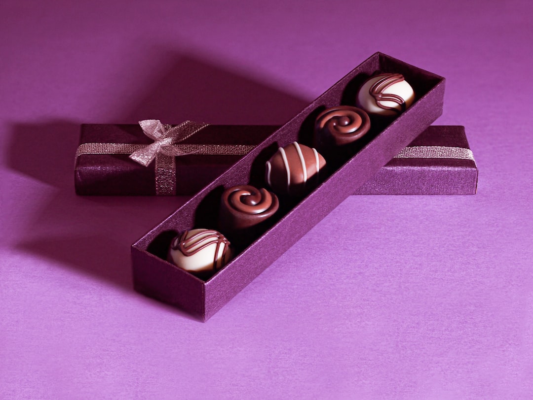 Chocolate bonbons gift box