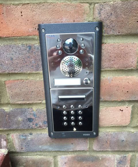 Door entry system installed in Sittingbourne