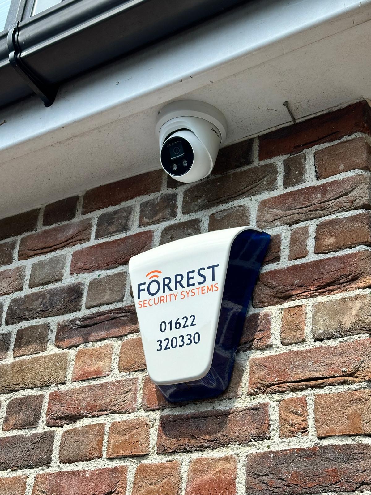 House alarm installation in Maidstone